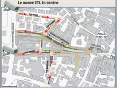 La mappa delle nuove Ztl della Riviera