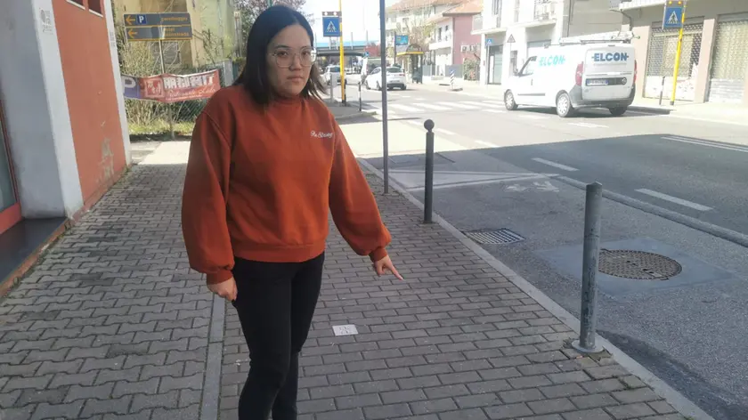 La sorella di Alessio Wang indica il luogo dove è avvenuta l'aggressione