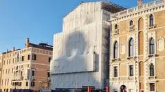 L'Hotel Bauer sul Canal Grande è in fase di ritrutturazione