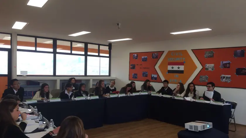 I ragazzi del Foscarini impegnati nella simulazione delle Nazioni unite a Città del Messico