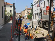 Lavori in via Torre Belfredo a causa di una perdita di gas
