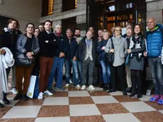 Interpress/M.Tagliapietra Venezia 17.10.2016.- Municipalità per protesta in comune.
