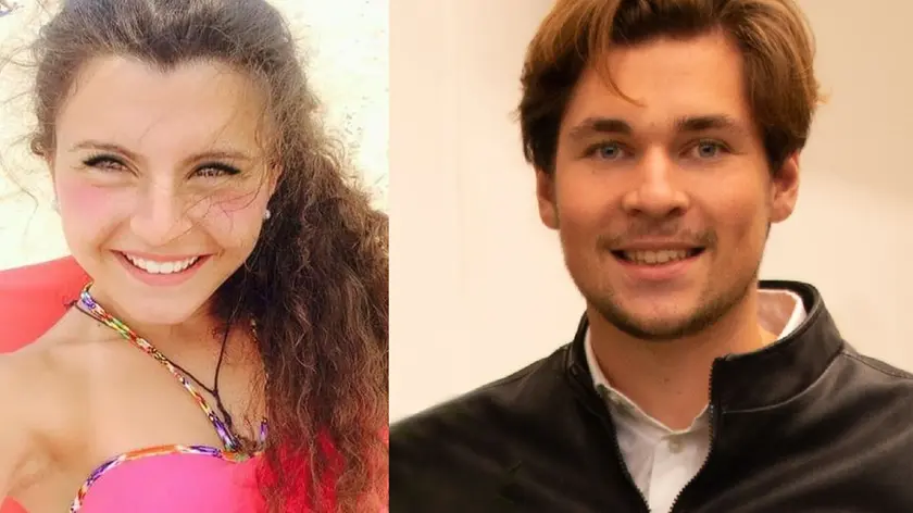 Le due giovani vittime: Mariachiara Guida e Alessandro Polato