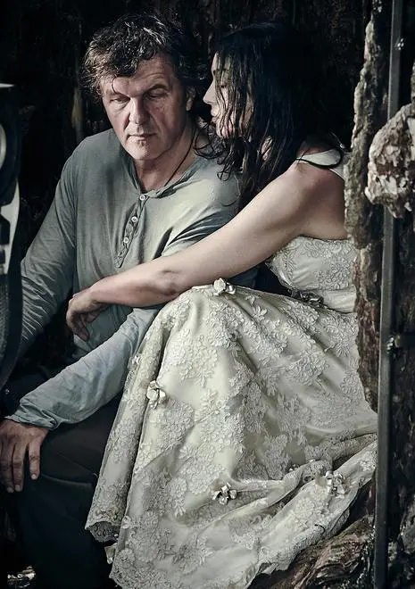 Una foto di scena del film 'On the milky road' di Emil Kusturica. Roma, 28 luglio 2016. ANSA/ US VENEZIA 73 +++ ANSA PROVIDES ACCESS TO THIS HANDOUT PHOTO TO BE USED SOLELY TO ILLUSTRATE NEWS REPORTING OR COMMENTARY ON THE FACTS OR EVENTS DEPICTED IN THIS IMAGE; NO ARCHIVING; NO LICENSING +++