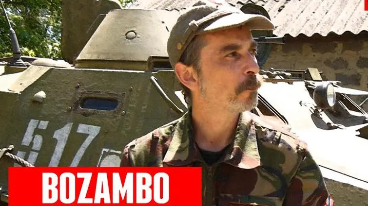 Edy Ongaro con la divisa in Ucraina