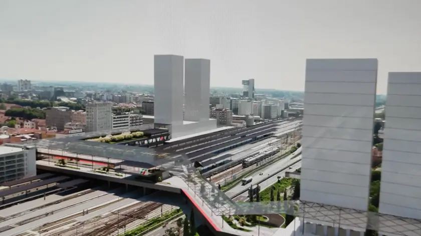 Così cambierà il volto della stazione ferroviaria di Mestre, con un ponte sopraelevato: un piano previsto da 75 milioni di euro