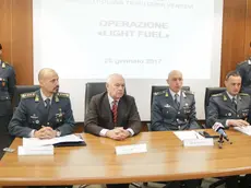 Foto Agenzia Candussi/ Mion/ Mestre, corso del popolo, sede Guardia di Finanza/ Conf. stampa di presentazione dell'operazione "Light Fuel"