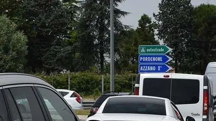 DE POLO - DINO TOMMASELLA - PORTOGRUARO - traffico in viale pordenone