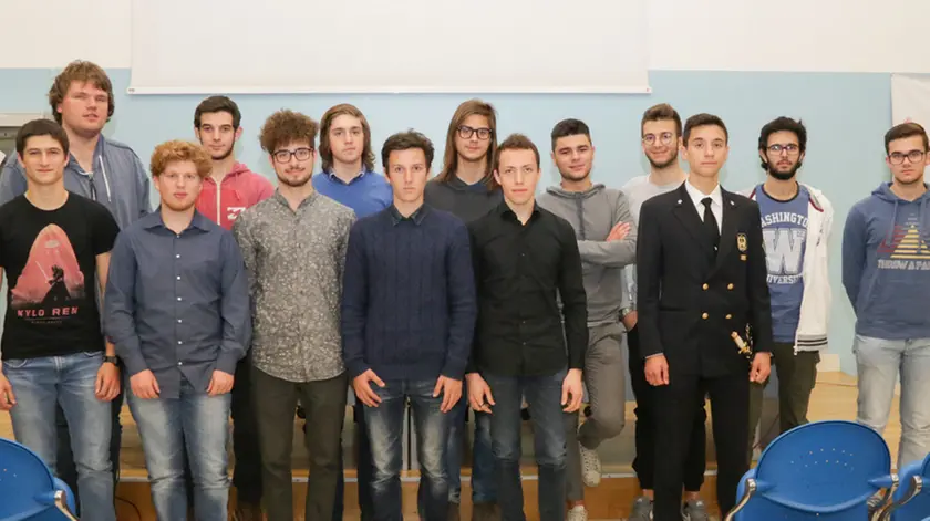Foto Agenzia Candussi/ Chiarin/ Mestre, liceo Bruno/ Premiazioni olimpiadi della fisica