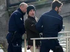 Interpress/M.Tagliapietra Venezia 11.01.2018.- Ciro Esposito all'uscita del carcere di Santa Maria Maggiore.