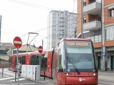 Foto Agenzia Candussi/ Scattolin/ Mestre, piazzale Cialdini/ Sciopero ACTV