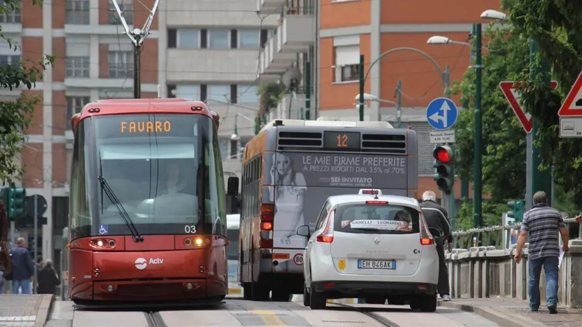 Via Colombo a Mestre