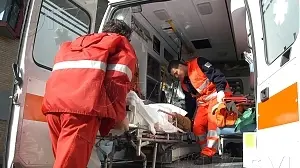 L'intervento di un'ambulanza