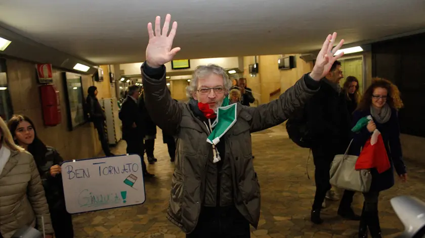 arrivo gianluca salviani stazione di Mestre