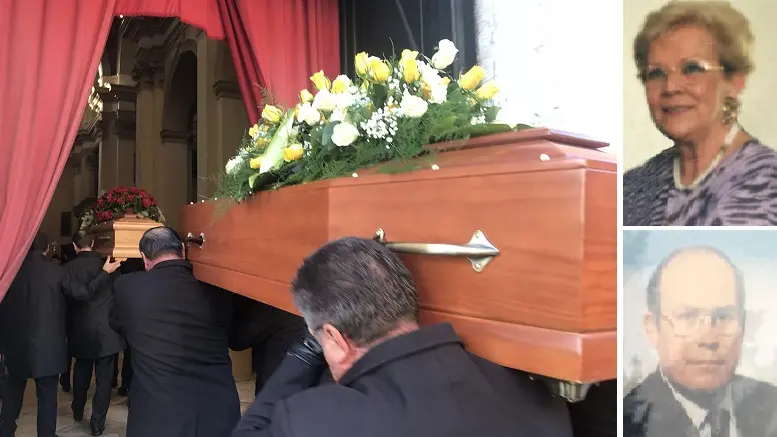 LAMANTEA - DINO TOMMASELLA - PORTOGRUARO - funerale dei fratelli Paiola