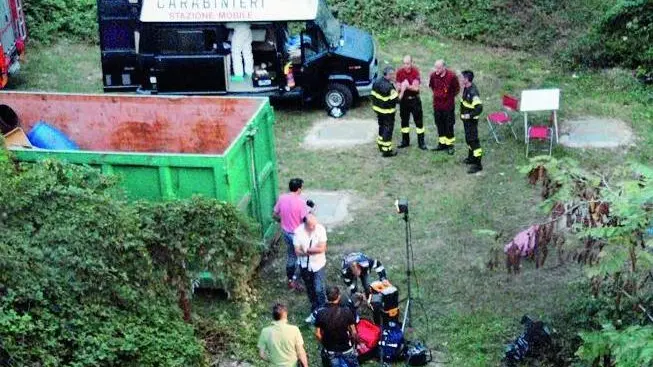 COGOLLO DEL CENGIO RESTI UMANI SOTTO IL PONTE San Agata