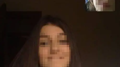 La ragazzina scomparsa: il volto è pixelato perché la famiglia non ha ancora presentato denuncia