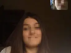 La ragazzina scomparsa: il volto è pixelato perché la famiglia non ha ancora presentato denuncia