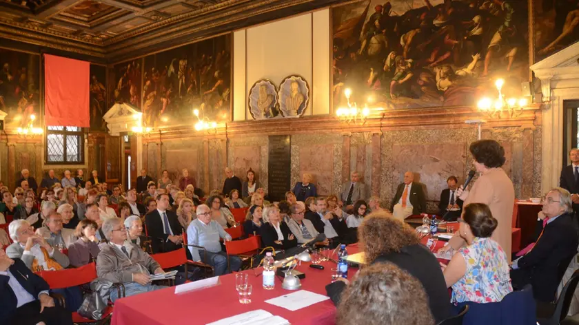 L'aula magna dell'Ateneo Veneto