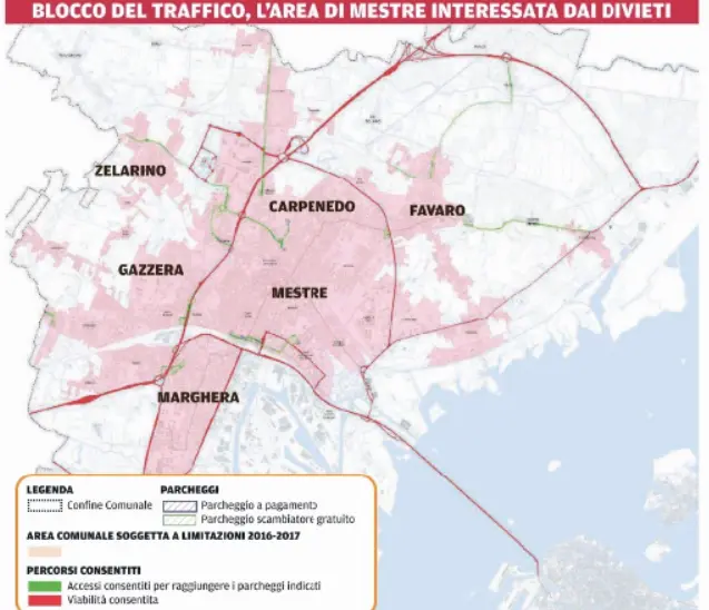 La mappa dello smog