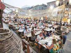 La Sagra del pesce in corso del Popolo a Chioggia