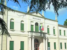 Porcile Lorenzo /Via Cavin di Sala, Santa Maria di Sala/ Vedute del centro e del municipio di Santa Maria di Sala