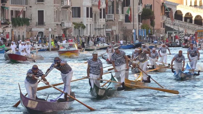 Regata Storica 2015: i Vignotto verso il traguardo