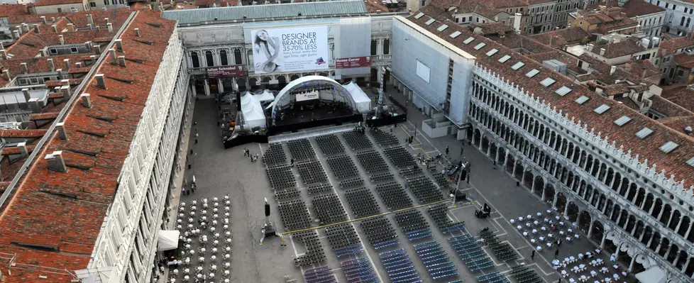 23.07.2011 Venezia, Piazza San Marco. Biagio Antonacci in concerto. © Matteo Bertolin/Unionpress