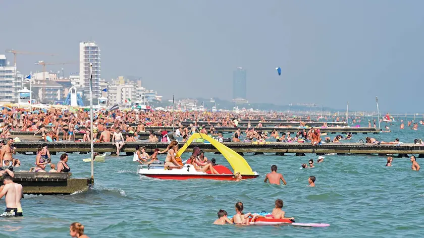 La spiaggia di Jesolo