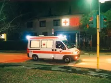 Il bambino è stato soccorso da un'ambulanza