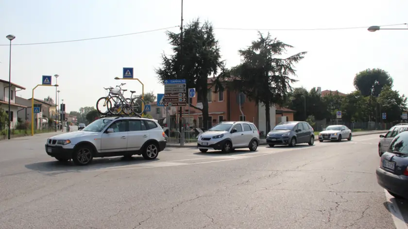 via Triestina vecchia che collega Tessera a Favaro Veneto