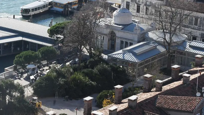 Interpress/M.Tagliapietra Venezia 11.12.2019.- Giardinetti Reali.