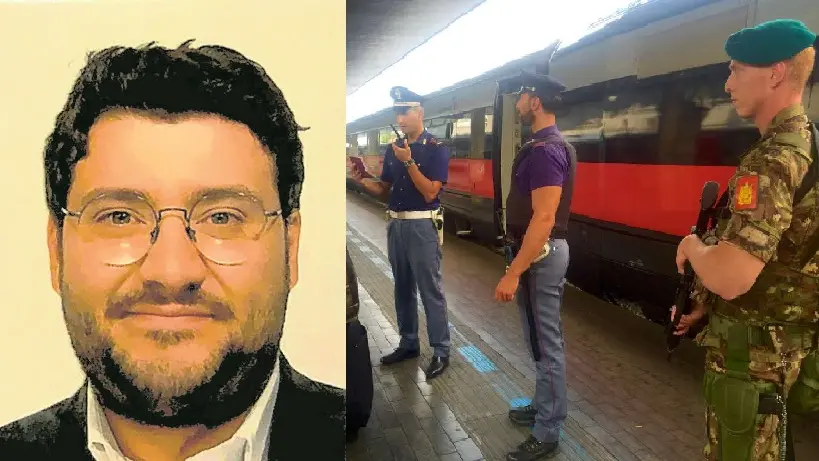 Giovanni Vinciguerra e controlli alla stazione di Venezia Santa Lucia