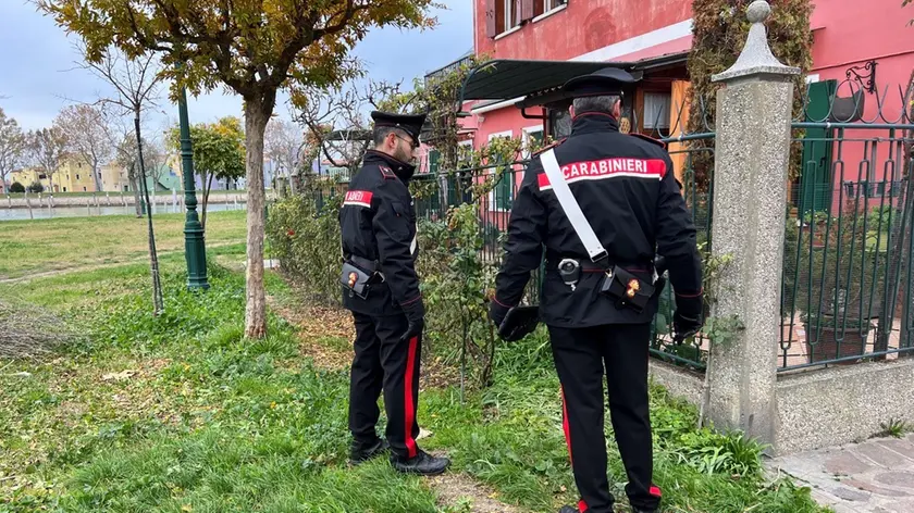 Il luogo dov'era stata nascosta la refurtiva