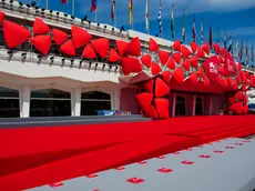 29 Aug 2012, Venice, Italy --- The red Carpet of this year's 69th Venice film Festival is ready to receive the celebrities on August 29th, 2012, Venice, Italy. --- Image by © XianPix/XianPix/Corbis