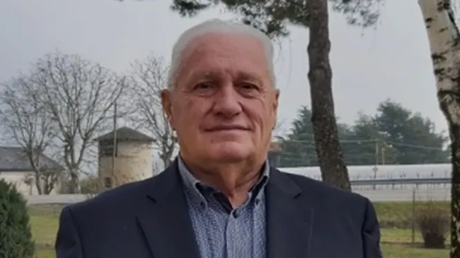 Il candidato sindaco Antonio Lunardelli