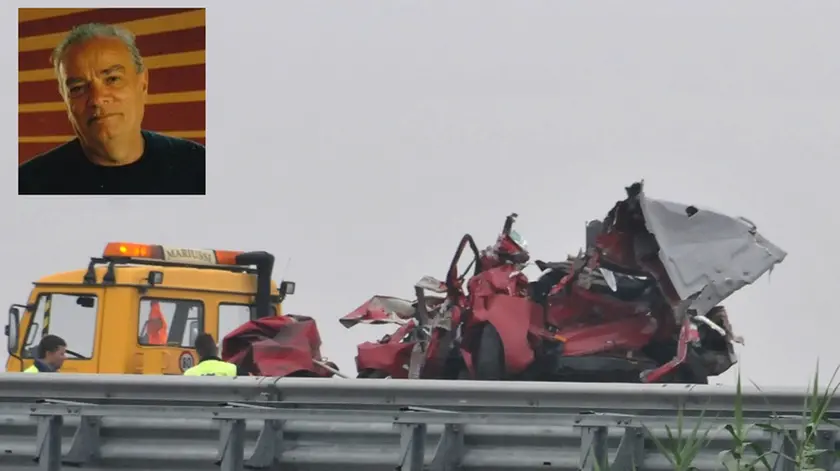NO MESSAGGERO VENETO NON PAGANO © foto Gavagnin 2013 riproduzione vietata SAN MICHELE A4 INCIDENTE MORTALE PONTE PER LATISANA