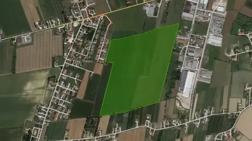 Il rendering dell'impianto previsto