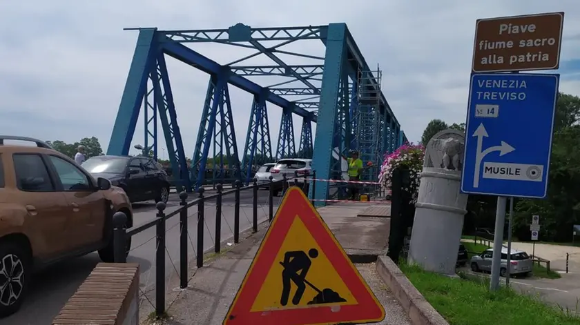 Il ponte della Vittoria tra Musile e San Donà di Piave