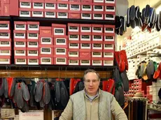 Interpress/M.Tagliapietra Venezia 13.03.2017.- Negozio Calzature S. Vio, calle nuova sant'agnese, Dorsoduro 871. Dittura Massimo.