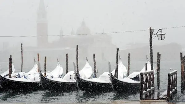 L'Arpav annuncia il ritorno della neve a Venezia per il 1 marzo