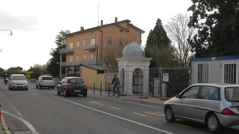 Uno scorcio di via Castellana, a Trivignano