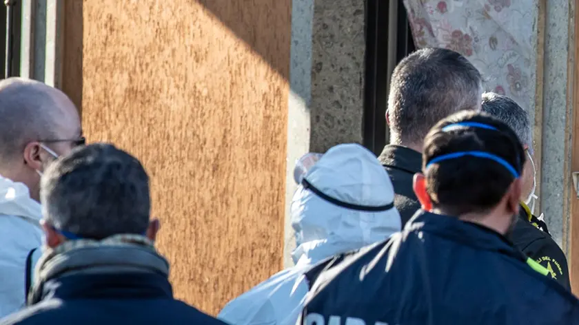 16/01/2021 Lanuvio,La casa di riposo Villa dei Diamanti, dove sono deceduti cinque anziani a causa di esalazioni di monossido di carbonio