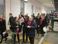 Foto Agenzia Candussi/ Morsego/ Mestre, viale Stazione / Iniziativa "Riprendiamoci il Territorio" organizzata dalla lista Brugnaro per le vie del quartiere Piave