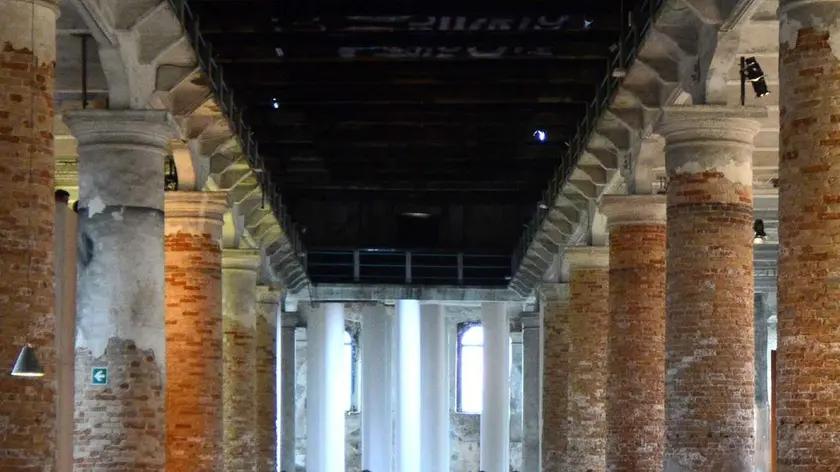 Interpress/M.Tagliapietra Venezia 23.05.2018.- Biennale Architettura, Arsenale. Corderie.