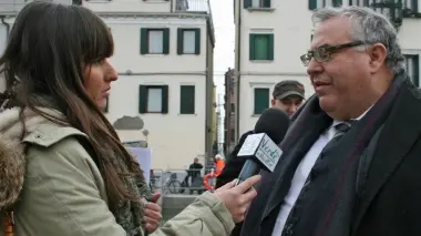 L’ex sindaco Romano Tiozzo rimasto senza maggioranza