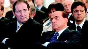 Giancarlo Galan e Silvio Berllusconi