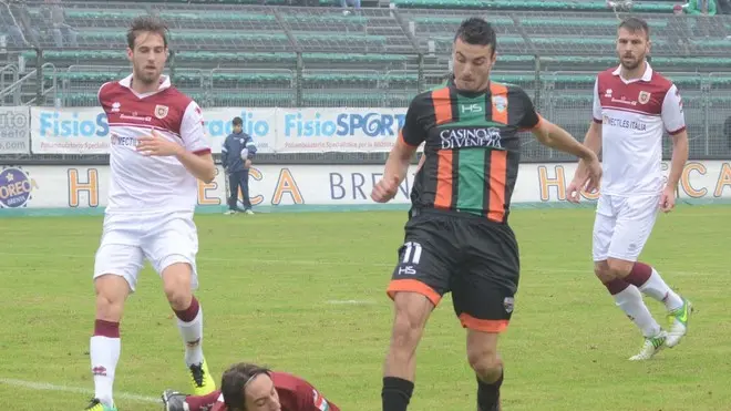 INTERPRESS/TAGLIAPIETRA. 03.11.2013. CALCIO. UNIONE VENEZIA-REGGIANA. BOCALON