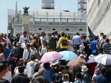 Interpress/M.tagliapietra Venezia 14.05.2017.- Turismo Ponte della Paglia.