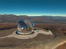 Il rendering dell'Extremely Large Telescope, che sarà costruito sulle Ande